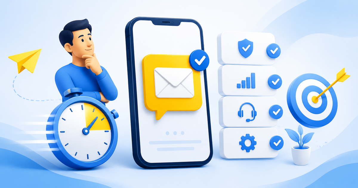 วิธีเลือกผู้ให้บริการ SMS แบบสั้น ๆ สำหรับคนไม่มีเวลา 